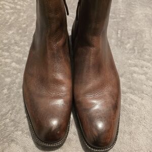 Donald J. Pliner Dark Brown Leather Boots